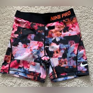 Nike Pro Girls Dri-fit Training Shorts XL